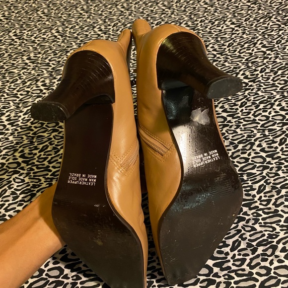 Nicole leather heeled ankle boots - Picture 6 of 6